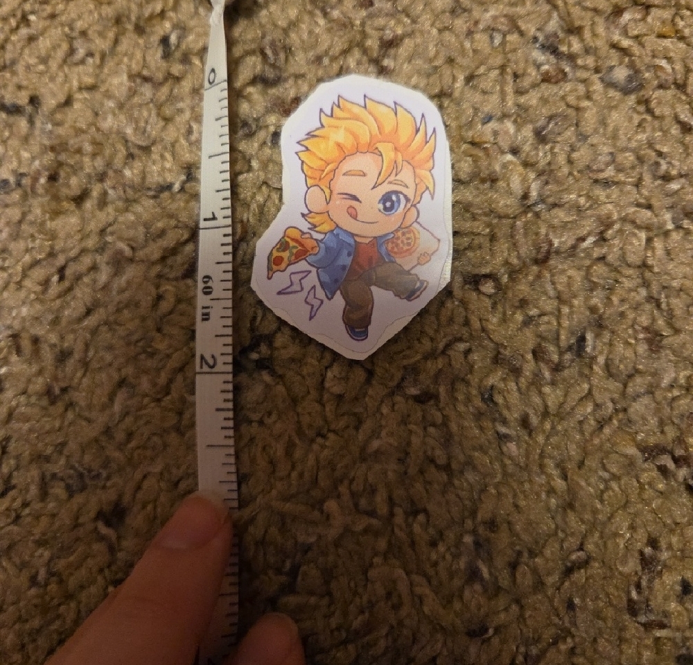 Stardew Valley Sam Sticker Set - Cozy Farm Game - Picture 3 of 5
